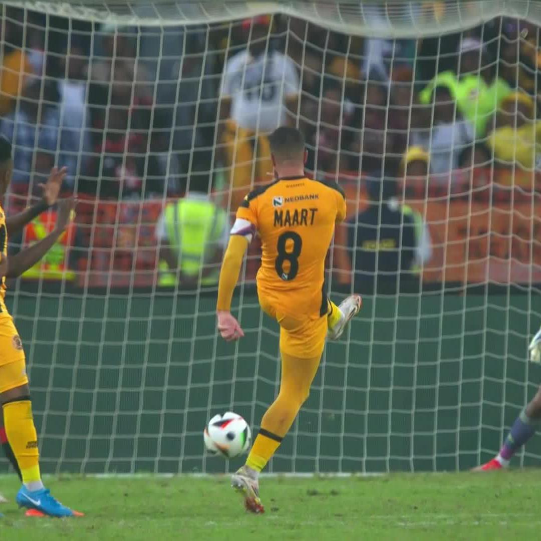 Yusuf Maart's goal was so good, we had to share it with Reggie Ndlovu flavour 😏🎙️ #NedbankCup | #SSDiski