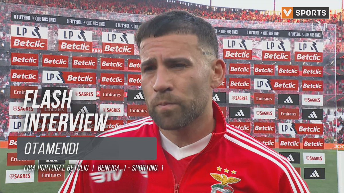 Otamendi: "Quando são contra nós, são muito rápidos a analisar as faltas"