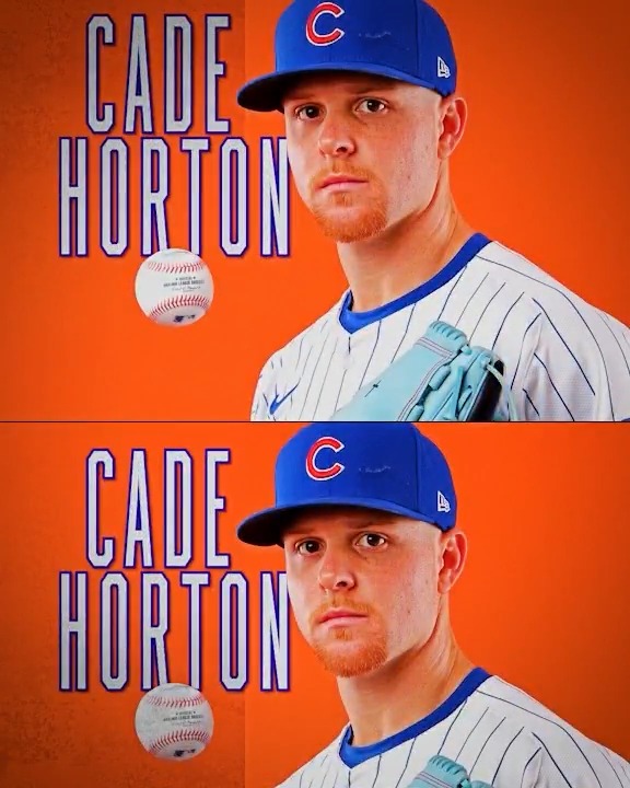 Cubs top pitching prospect and MLB's No. 46 prospect Cade Horton will join the Big League squad today! #BeHereForIt | MLB Pipeline