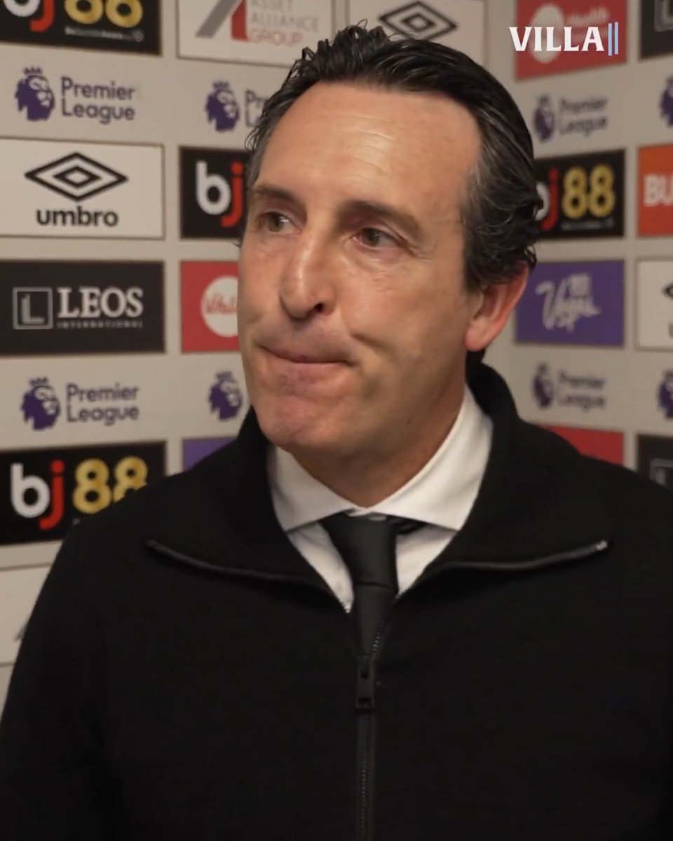 Hear Unai's thoughts following an important victory on the road in the Premier League ⬇️