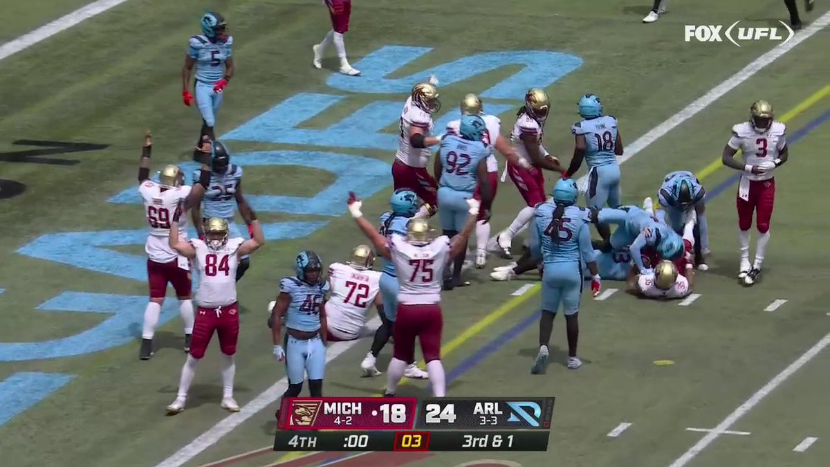 THE MICHIGAN PANTHERS WON AFTER A SECOND WAS PUT BACK ON THE CLOCK 😱 United Football League | Michigan Panthers