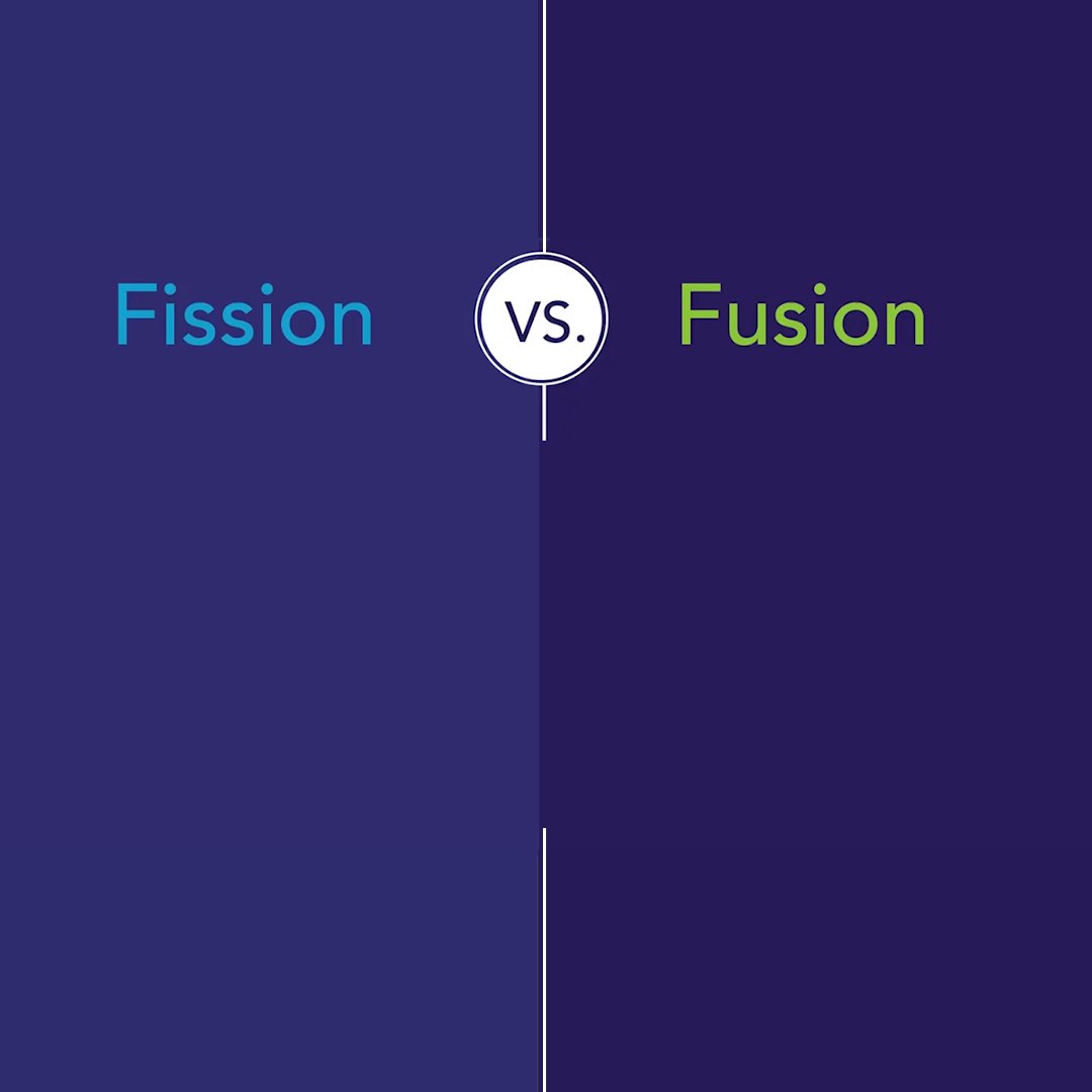 Fission and fusion are two physical processes that produce massive amounts of energy atoms. They yield millions of times more energy than other power sources through nuclear reactions but differ in 5 key ways.