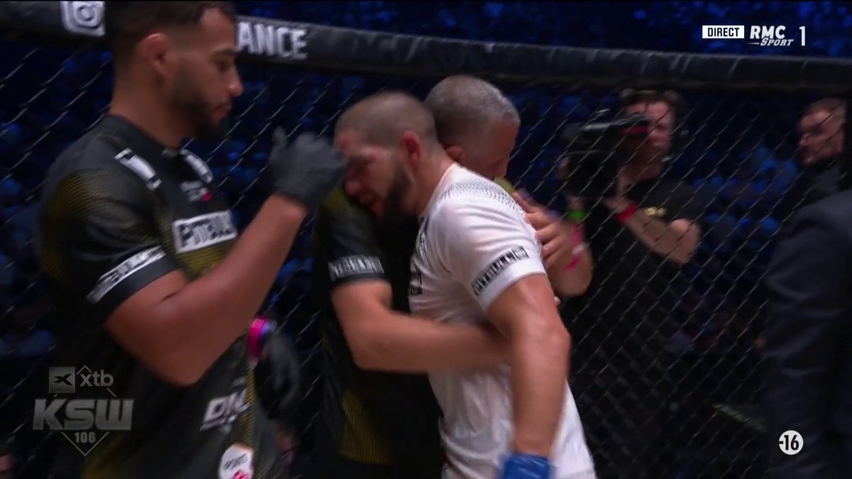 🚨 VICTOIRE POUR AMIN AYOUB ! Il s’impose par décision unanime face au vétéran Mickaël Lebout ! 💪 #KSW106