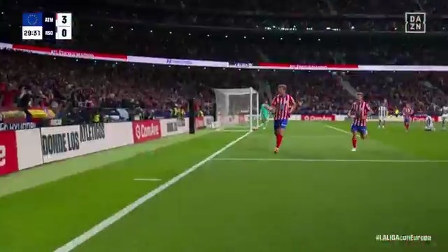 Artistas que han hecho historia esta semana en el Metropolitano: ✅ Bad Bunny ✅ ALEXANDER SORLOTH Pero solo uno ha hecho un PÓKER de goles 😏🚀 #LALIGAenDAZN ⚽