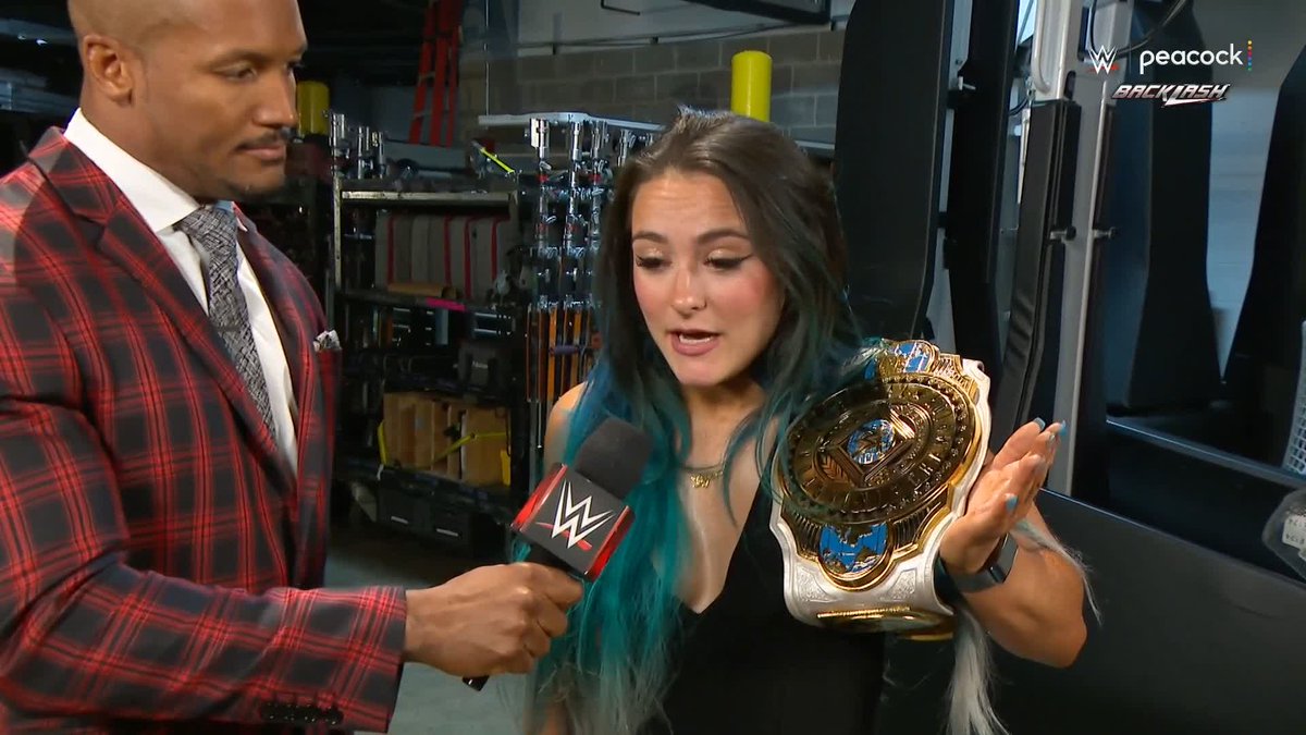 How is Women's Intercontinental Champion LYRA VALKYRIA feeling heading into the biggest match of her career at #WWEBacklash tonight?