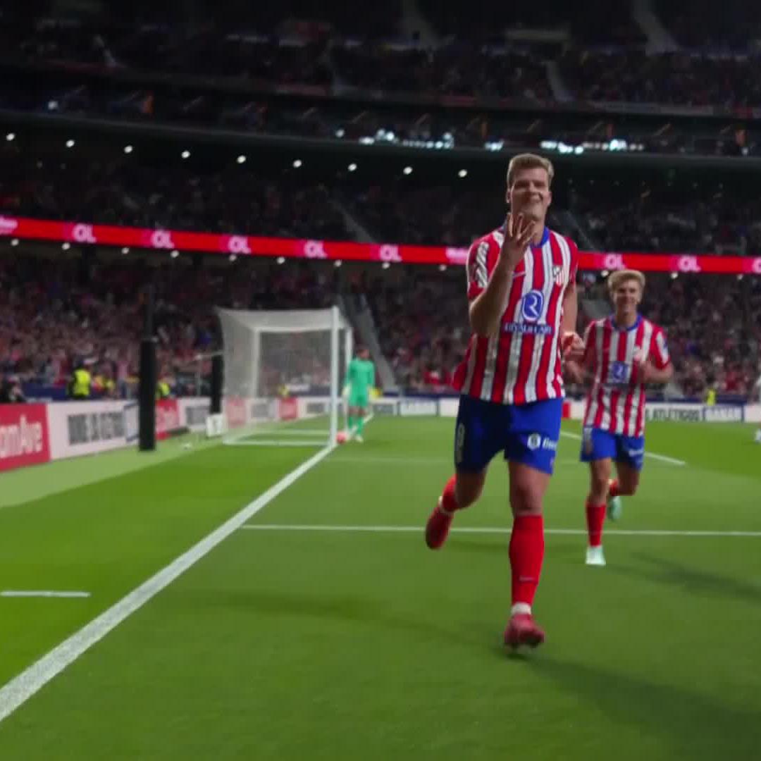 Alexander Sørloth übertreibt komplett: Schnellster Hattrick der #LaLiga-Geschichte, Viererpack in Halbzeit eins #DAZNmoment