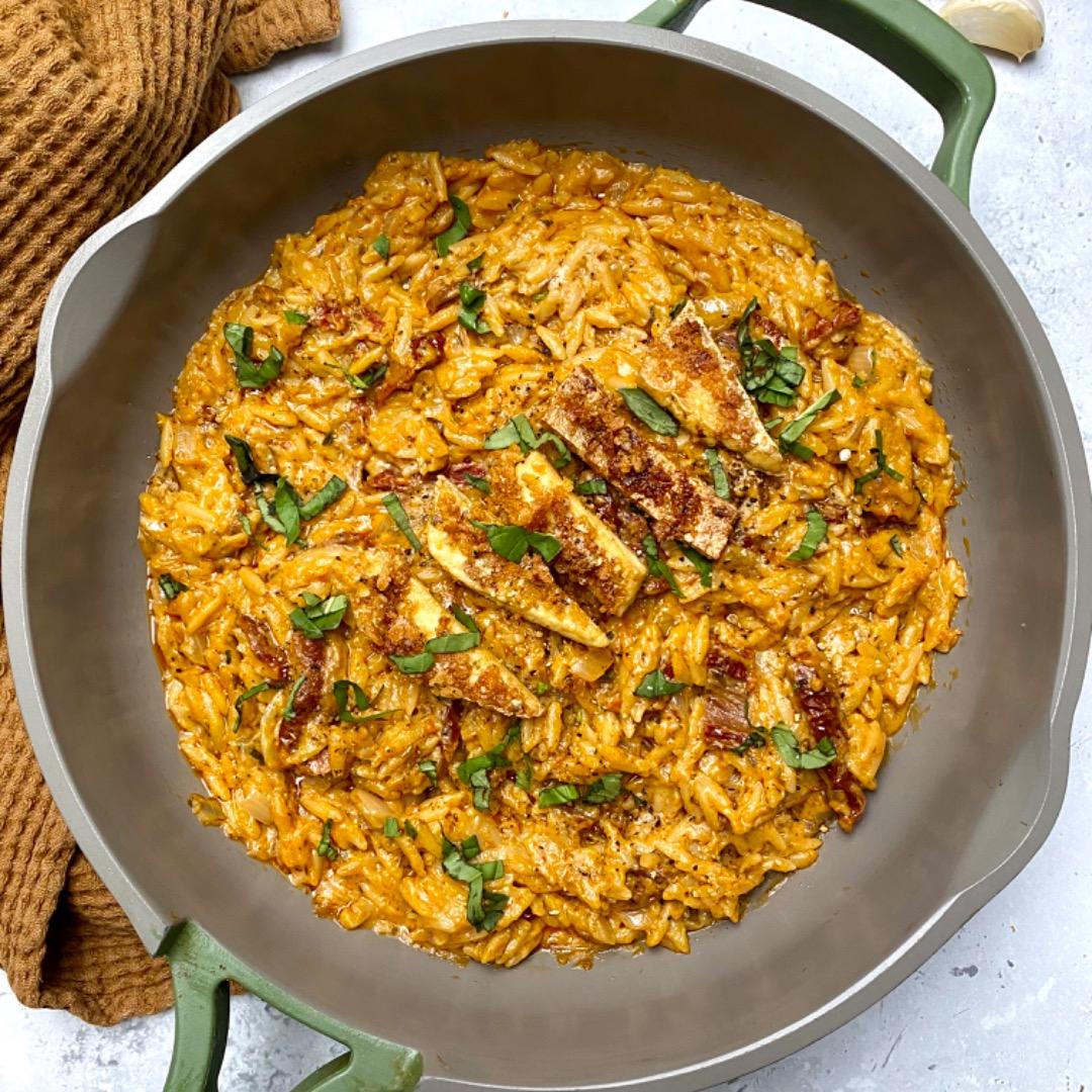 One Pot Creamy Orzo