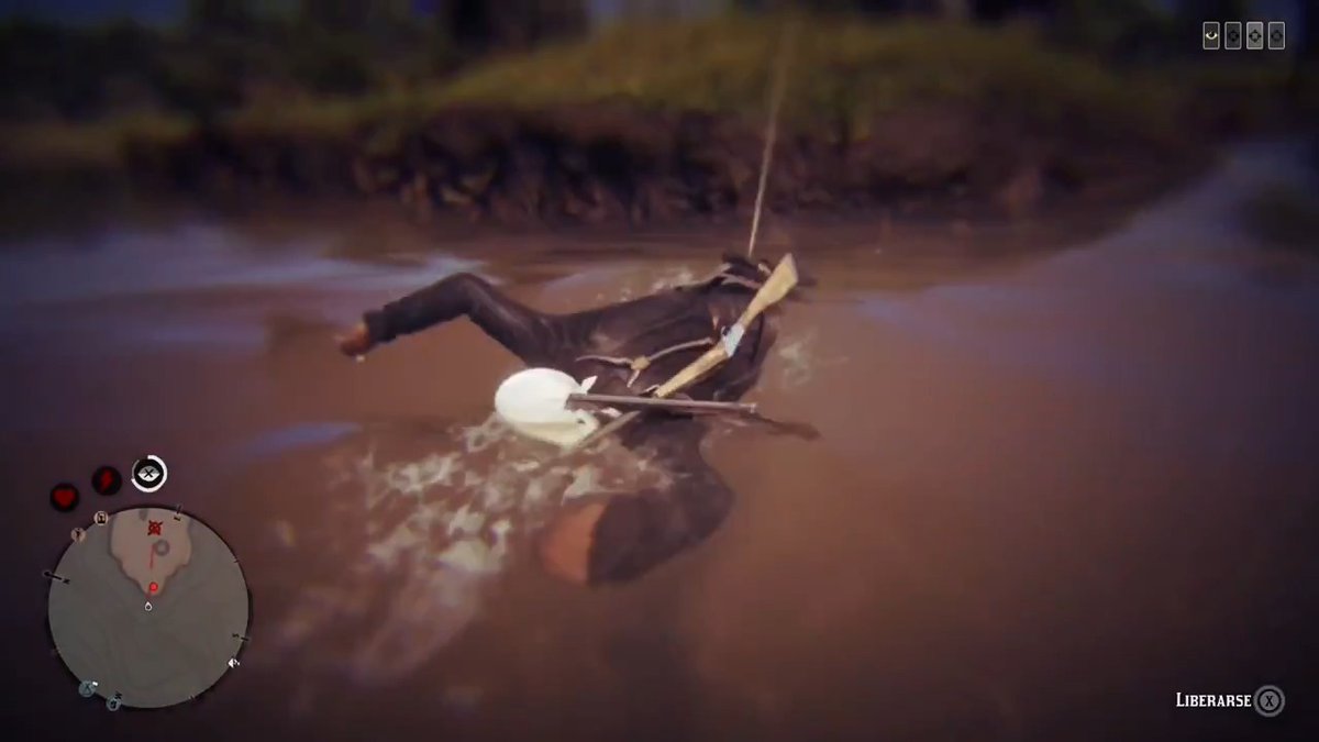 Red Dead Online player gets rescued from drowning by another player 🎥: u/SKDust
