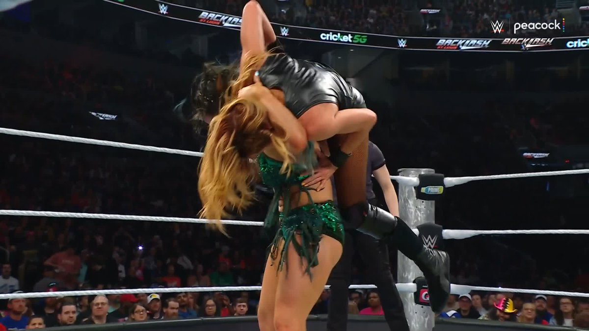 Women's #ICTitle on the line at #WWEBacklash!