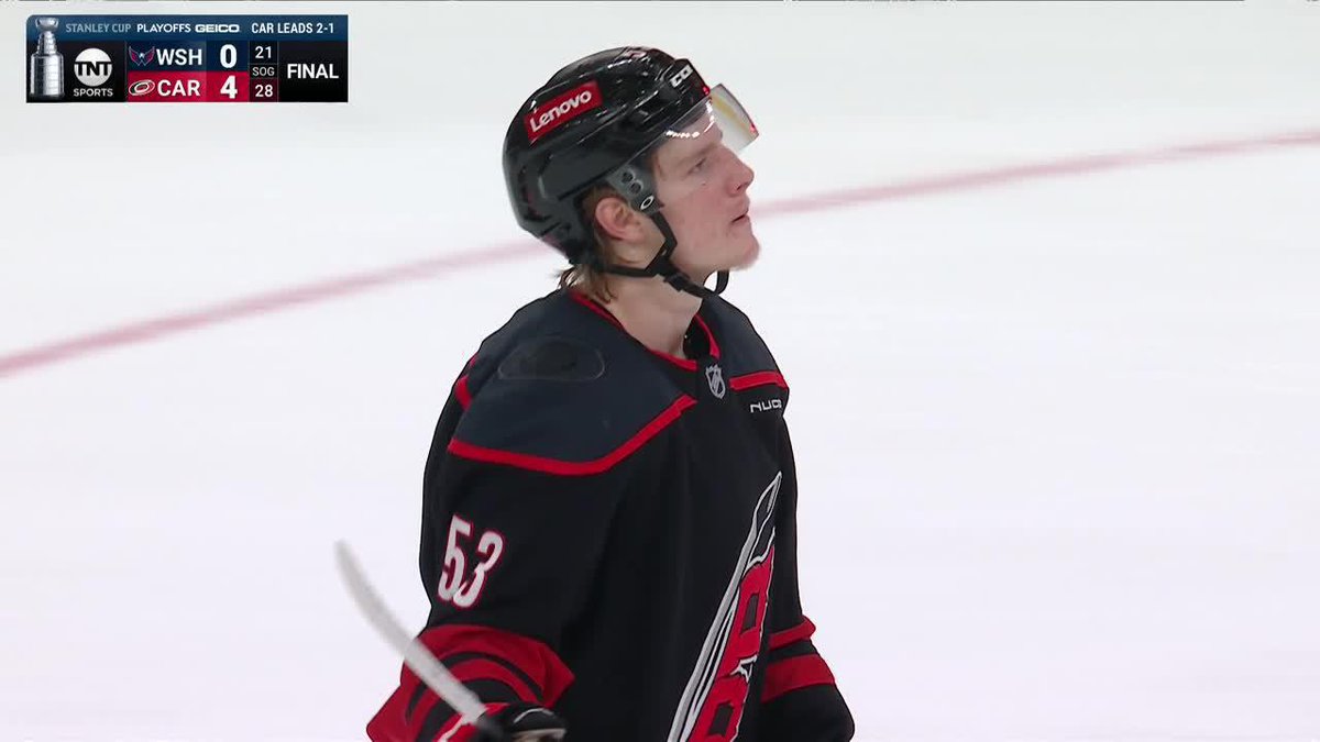 Freddie Andersen secures his first Canes shutout in Game 3 🫡