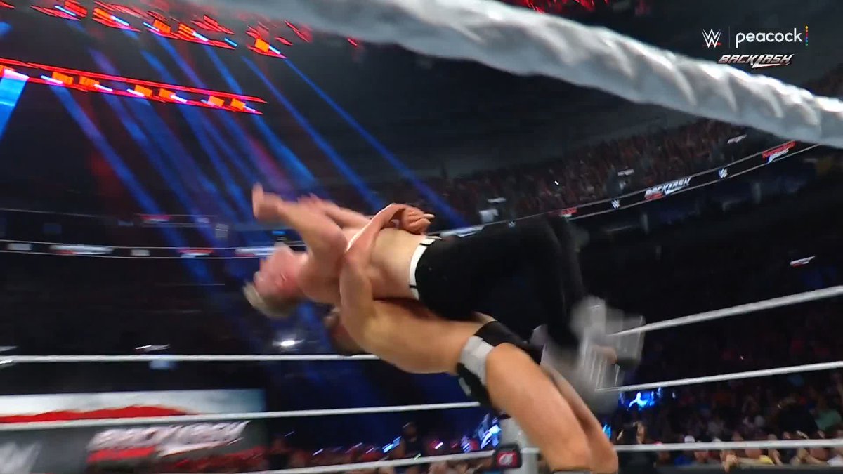 THIS IS WILD! #WWEBacklash