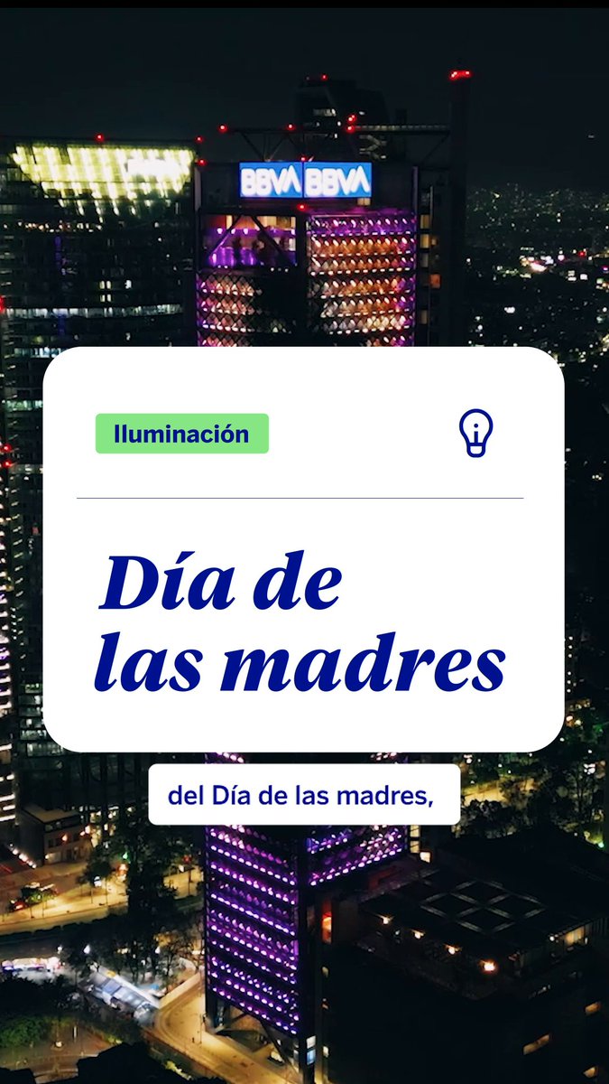 Este #DíaDeLasMadres queremos reafirmar el compromiso que tenemos con las colaboradoras que son mamás para que tengan un desarrollo personal y profesional íntegro. #mamá #felizdiamamá #TorreBBVA