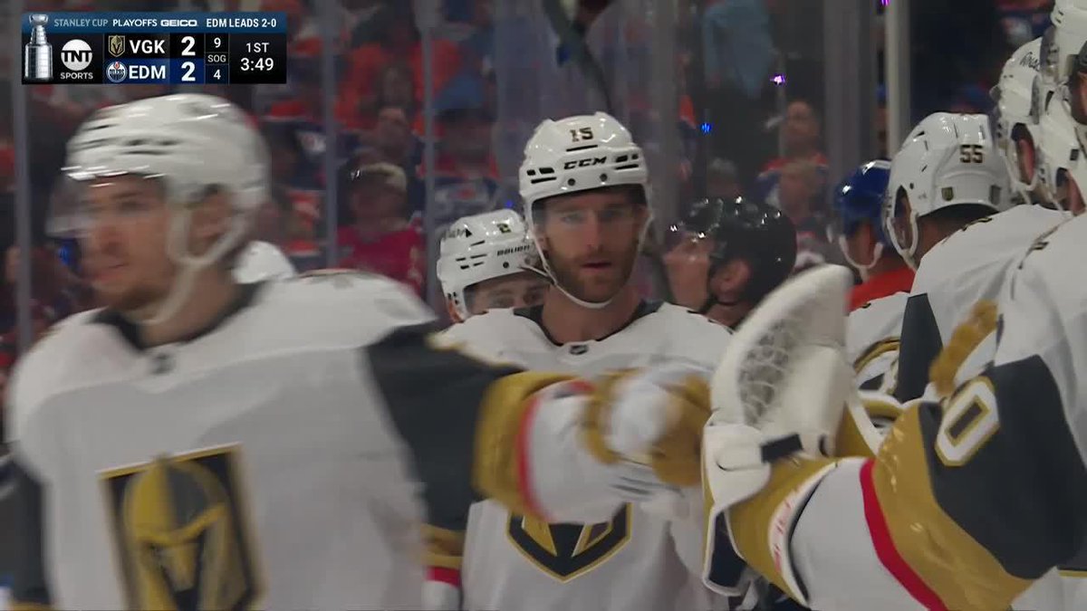 VEGAS SCORED 2 GOALS IN 54 SECONDS TO TIE THE GAME 😳