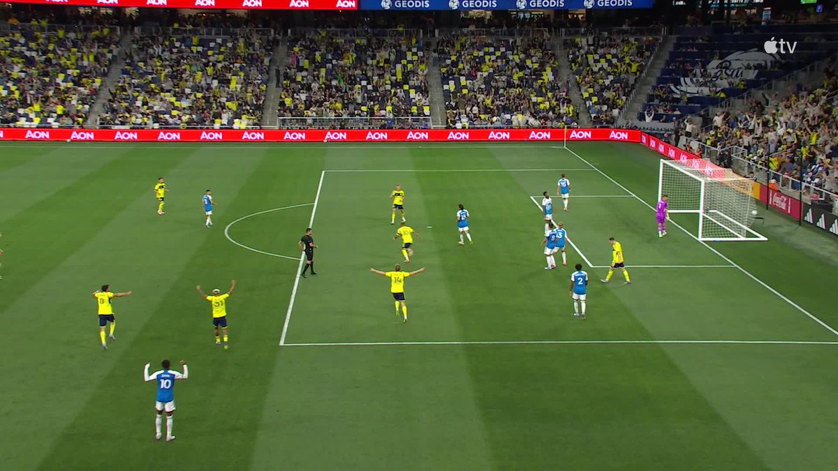 The assist from Alex Muyl 🤌 The finish from Hany Mukhtar 😮💨 (via Major League Soccer)