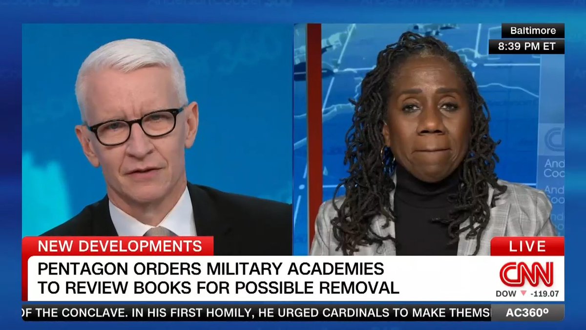 "This is not just firing here and there, or removing 1 or 2 books. This is the effort to wipe out groups of people from prominence in public life": Civil rights lawyer & law professor, Sherrilyn Ifill, on the Trump administration firing the Librarian of Congress.