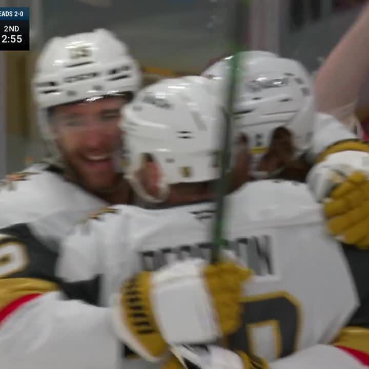 3️⃣ unanswered goals for the Golden Knights 🔥 Vegas has its first lead in Game 3 ⚔️