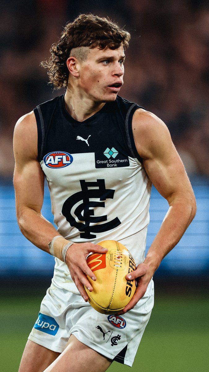 A record home-and-away attendance between the two clubs, game on the line, Blues’ backs to the wall. The 10-gamer owns the moment. We all know how it ended, but this is how it happened: the definition of a #StrongerTogether play from Cooper Lord 🙏