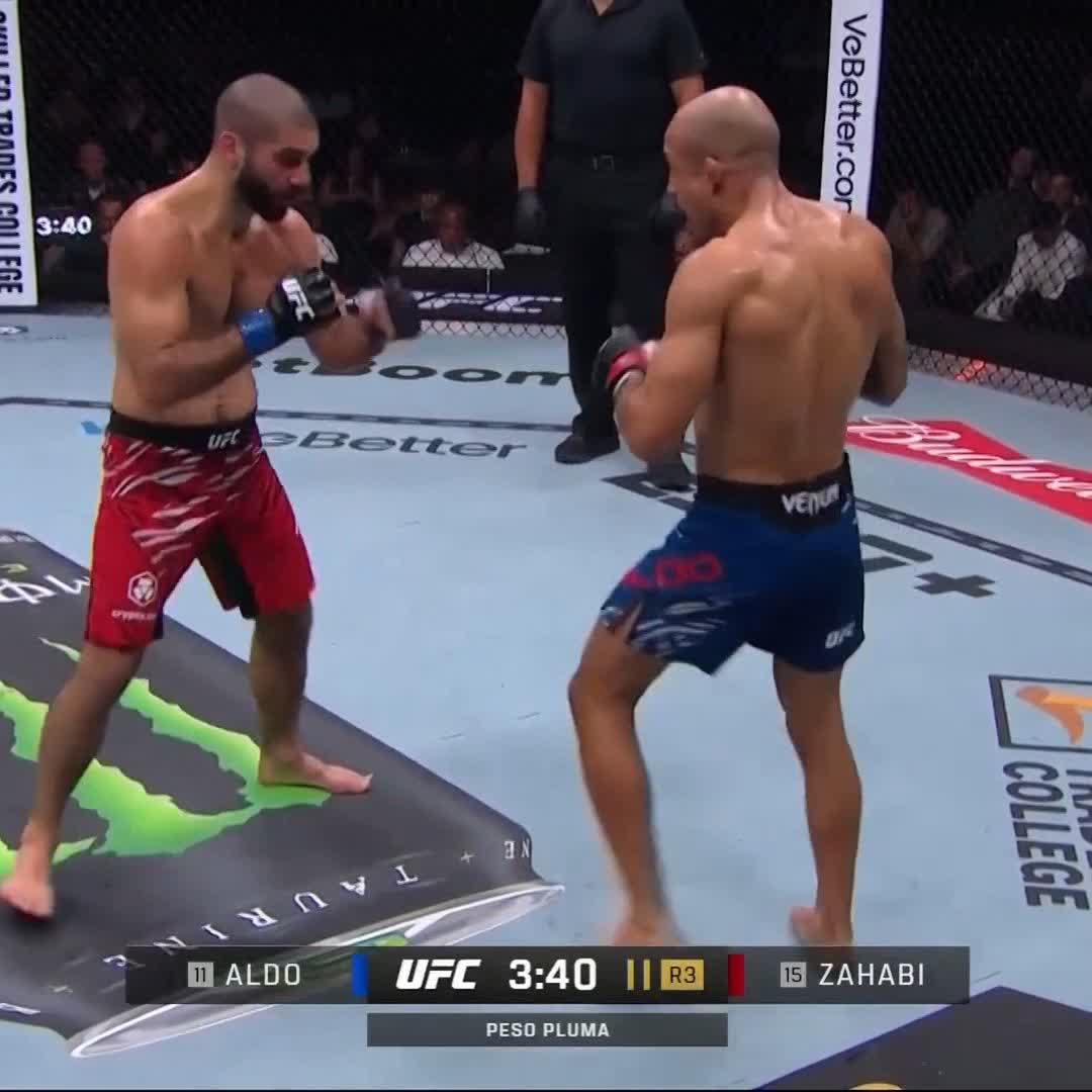 Jose Aldo damas y caballeros!!! #UFC315