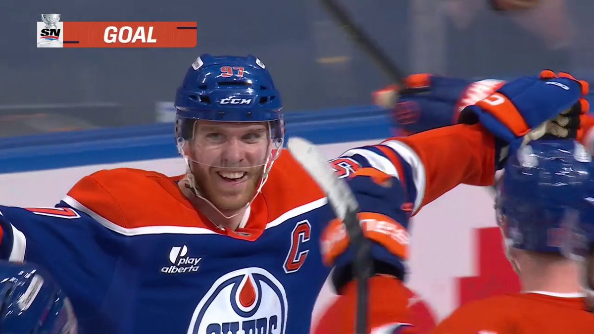 EDMONTON'S TIED IT! EDMONTON'S TIED IT! 🤯 #StanleyCup 🇺🇸: NHLonTNT & Sports on Max ➡️ 🇨🇦: Sportsnet or stream on Sportsnet+ ➡️