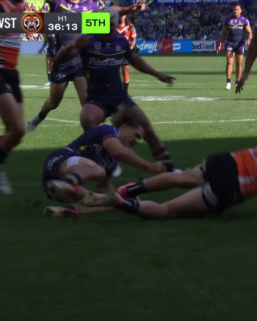 Ryan Papenhuyzen is a FREAK! 🤯 #NRLStormTigers