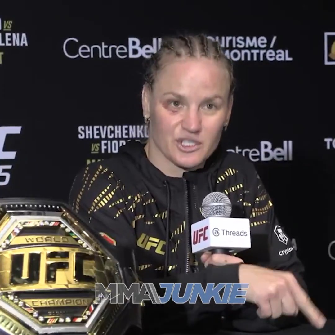 Valentina Shevchenko gives Manon Fiorot an out from the retirement bet after #UFC315. "I really don't want her to follow her word. It's unfair."