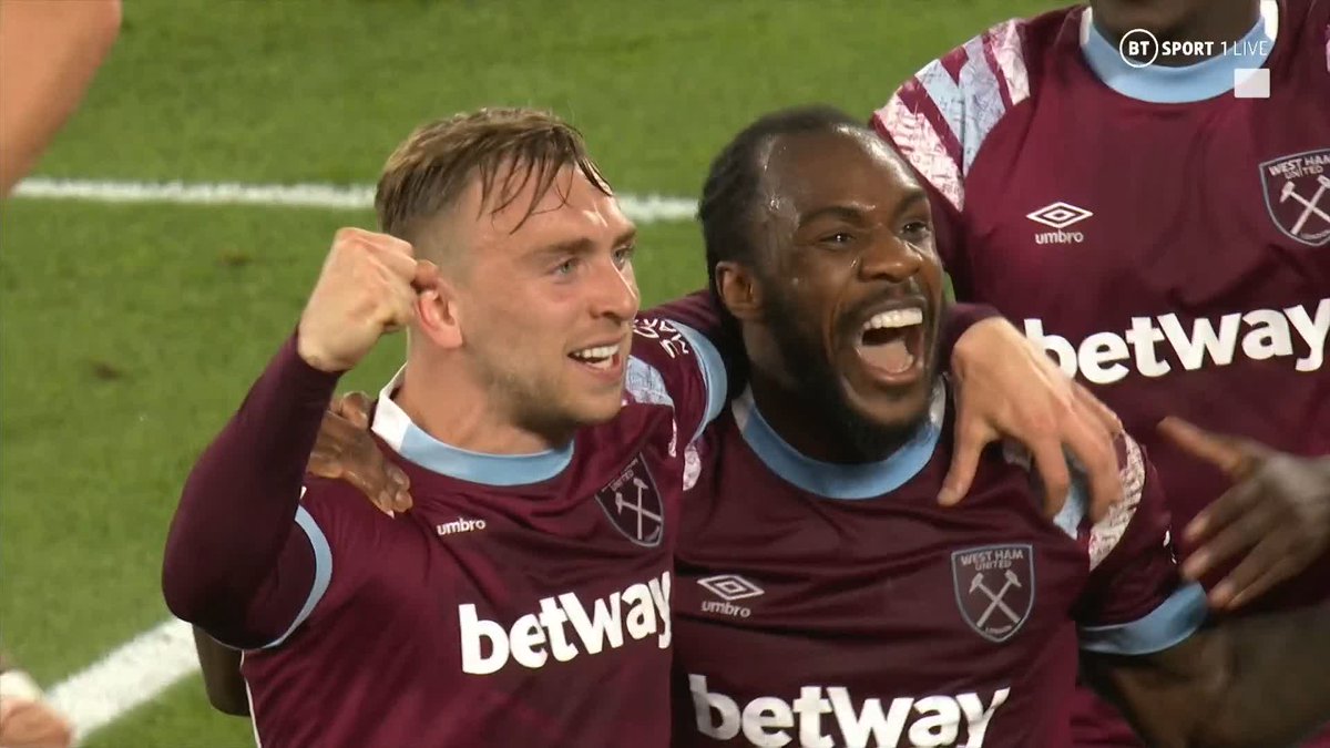 2 years ago today, Michail Antonio scored the winner in the Conference League semi-final first leg against AZ Alkmaar 💪⚒