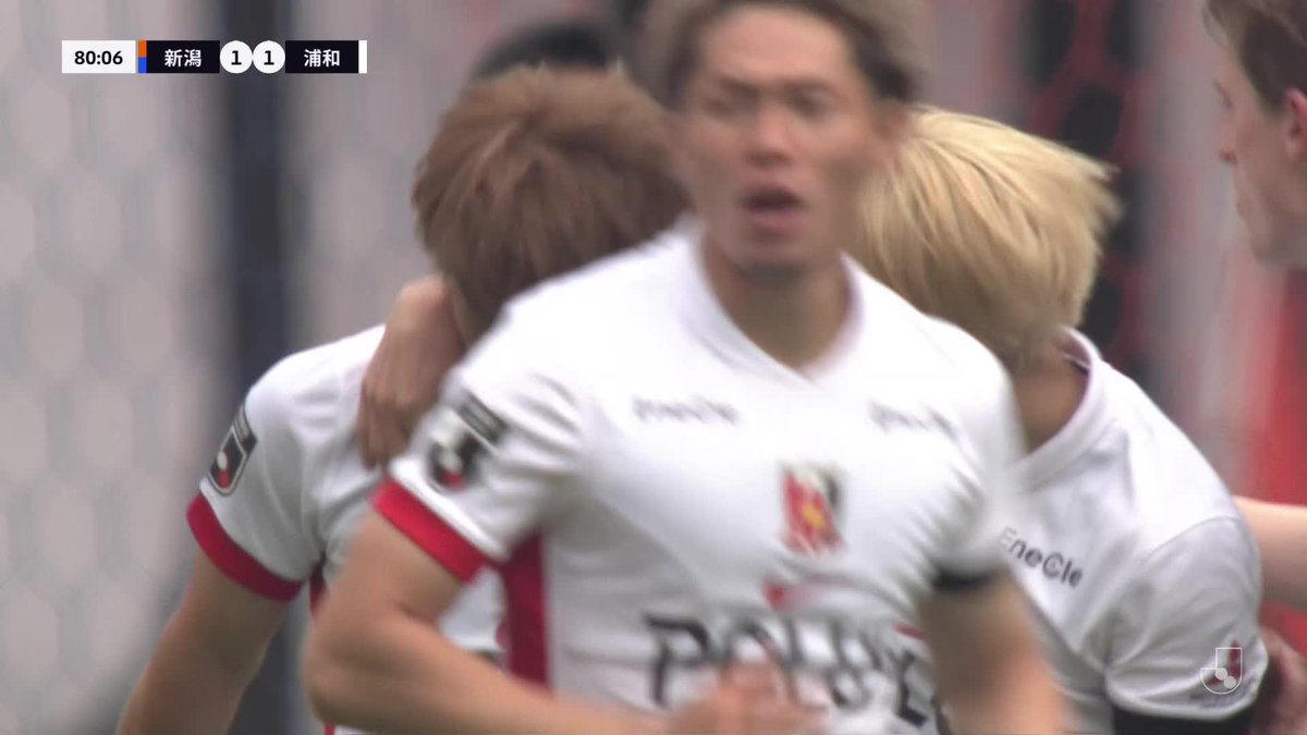 #長倉幹樹 が古巣相手に決めた💥 🎦 ゴール動画 🏆 明治安田Ｊ１リーグ 第16節 🆚 新潟vs浦和 🔢 1-1 ⌚️ 80分 ⚽️ 長倉 幹樹（浦和) #Ｊリーグ