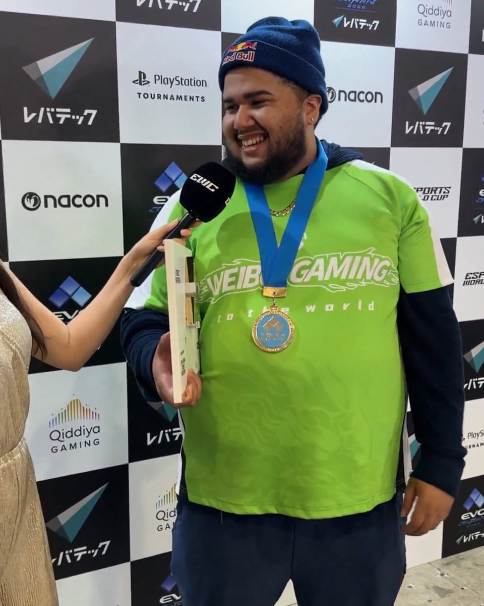 The champ has spoken 😎 WBG MenaRD🇩🇴(最強) is ready for #EWC. Are YOU? 🫵