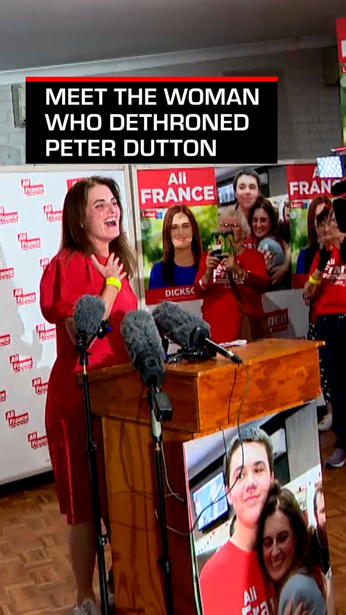 Ali France overcame unimaginable pain and personal tragedy to make political history by defeating Peter Dutton to win a seat in parliament. #60Mins Watch her remarkable story on our YouTube channel: