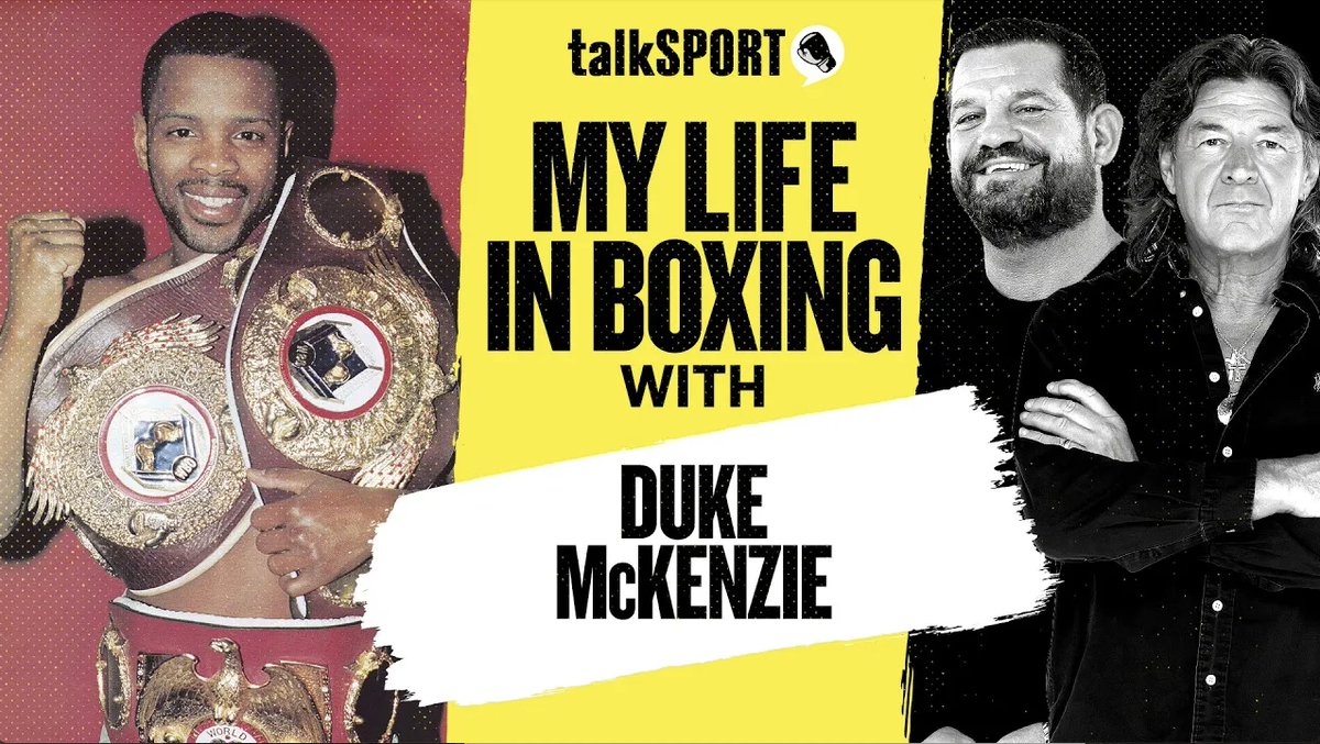 "There's nothing to fear, except fear itself. I went and knocked the guy out!" 🥊 👑 My Life In Boxing tells the inspirational story of Duke McKenzie MBE with Gareth A Davies and Spencer Oliver 🔥 WATCH in FULL here: