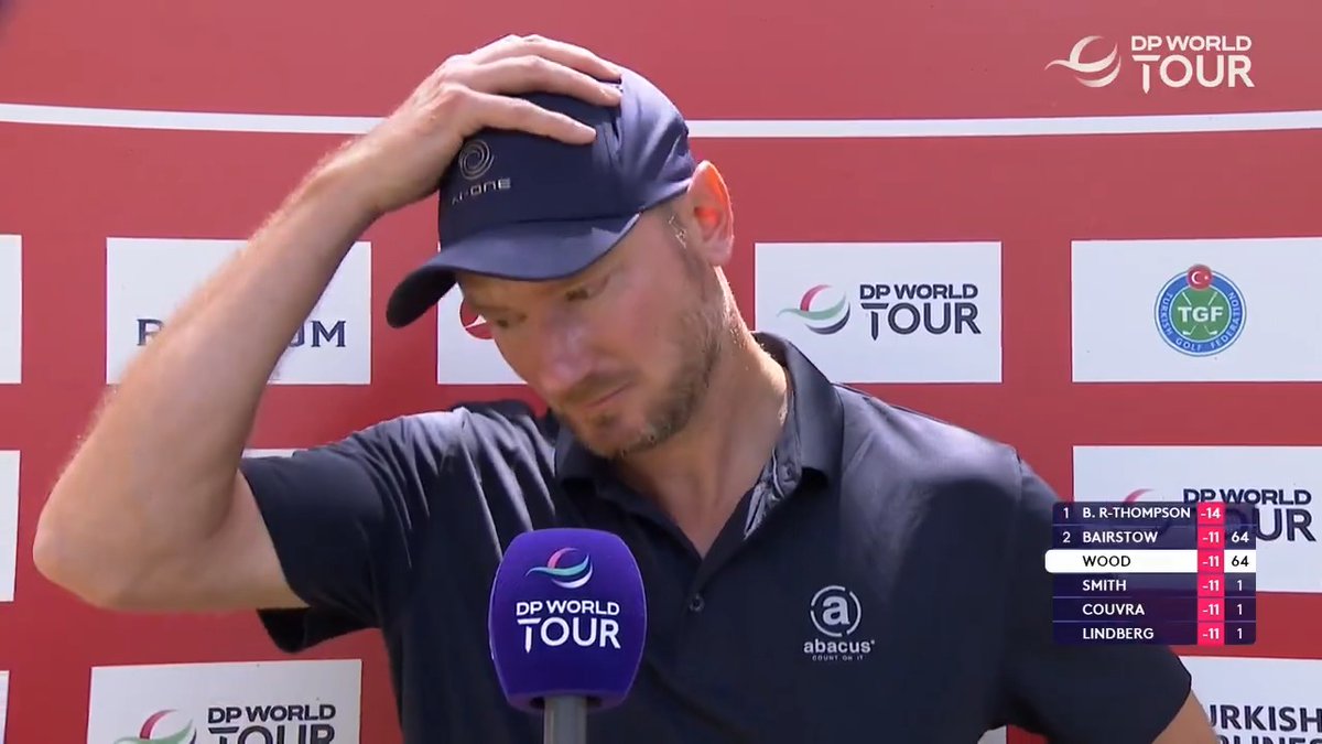 "I feel like I've been going through hell." A lot to be proud of this week, Chris. #TurkishAirlinesOpen