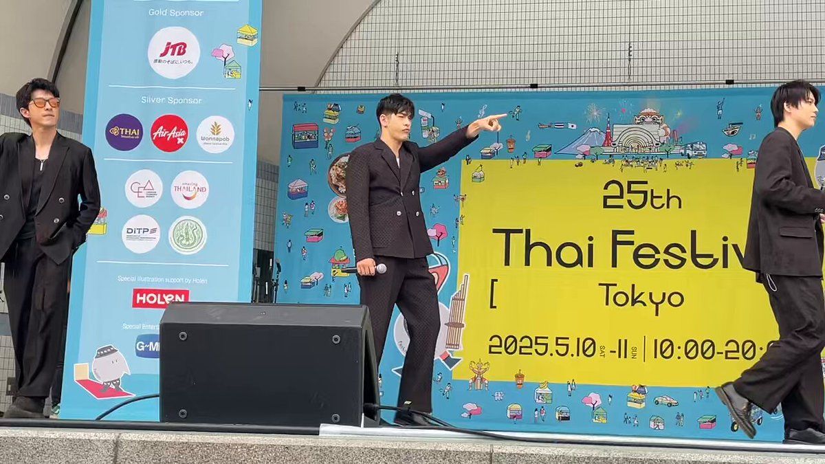 笑っていいとも!拍手をやりたがる ルーク石川さん👏 #nipponboyz #ryotamoisture #lukevoyage #hidekinagayama #ThaiFestivalTokyo2025xNipponBoyz #いいと思う #タイにきたらいいと #タイフェス東京2025 #thaifestivaltokyo2025