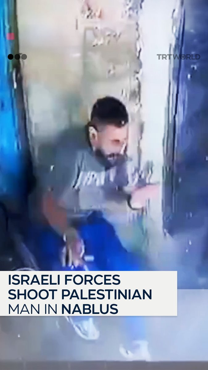 A close-up video captures the moment Israeli undercover forces shot a young Palestinian, Rami al Kakhn, at point-blank range on May 8 in the old city of Nablus in the occupied West Bank
