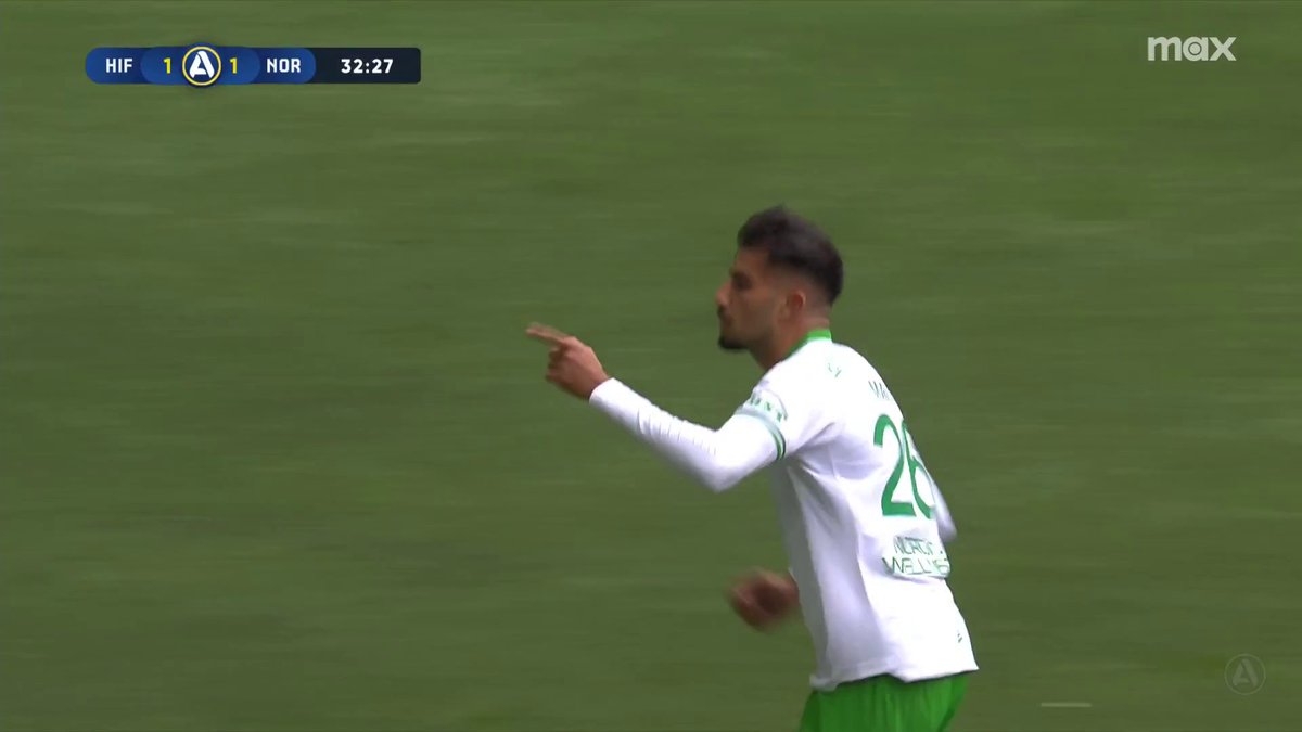 Vilka drömmål vi får se på 3Arena! Montader Madjed kvitterar för Hammarby, 1-1! 🚀 📲 Se Hammarby IF - IFK Norrköping på Max