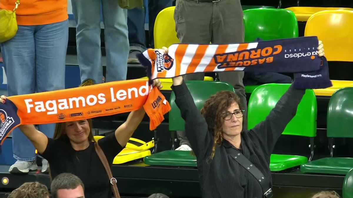 ¡Volveréis más fuertes que nunca, familia Leyma Leyma Basquet Coruña 🍊! 🧡 📺 Movistar Plus+ #LigaEndesa | #ConectaConTuPasión