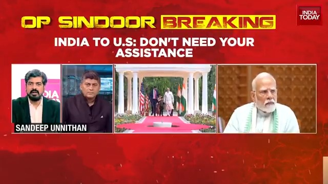 #OperationSindoor | Govt puts record straight on US role Don't need your assistance, will hit Pak real hard: Govt Also, US did not play truce mediator. #IndiaStrikesTerroristan #ITVideo | GAURAV C SAWANT Sandeep