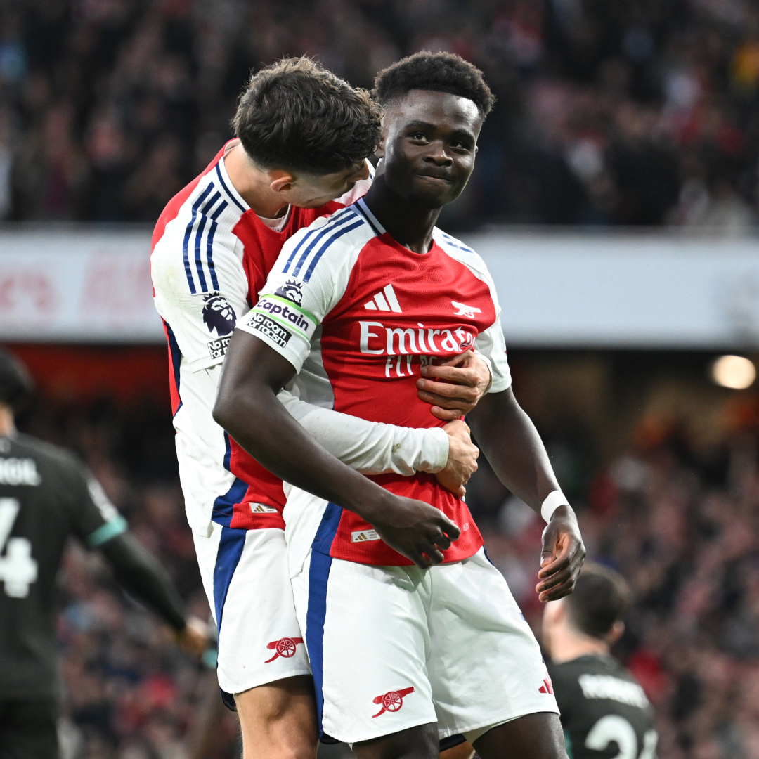 ⏪ Last time out against Liverpool... Saka and Merino score in an entertaining stalemate in N5 ⚔️