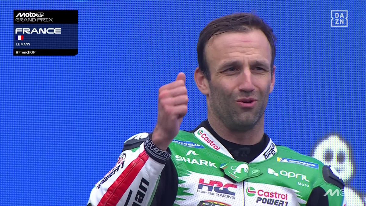QUÉ MOMENTO 😯 El circuito de Le Mans, al unísono cantando LA MARSELLA junto a Johann Zarco ✨ PELOS DE PUNTA #FrenchGP 🇫🇷 #MotoGP 🏁