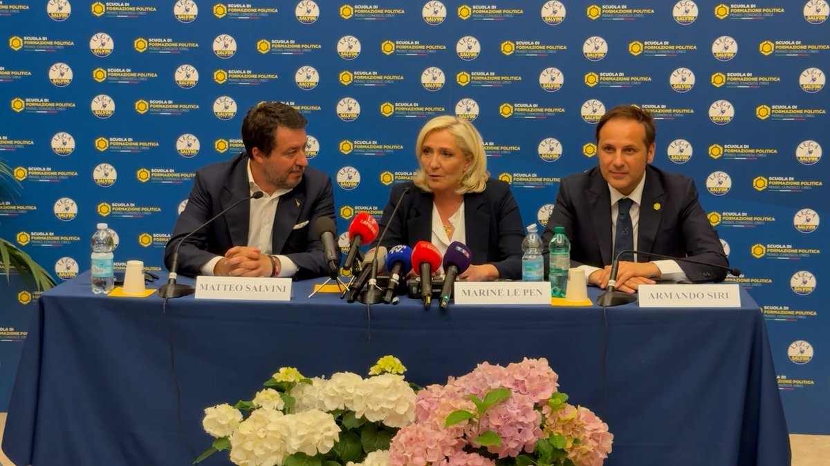 J'interviendrai cet après-midi à l’école de formation politique de la Lega pour présenter aux cadres et aux élus du parti ma vision des bouleversements que connaît actuellement le monde, et le comportement de l’Union européenne au regard du fonctionnement démocratique de nos différents pays.
