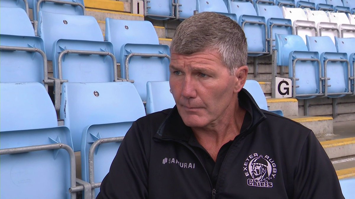 "We haven't tried to runaway from anything." Rob Baxter spoke to Sarra Elgan Easterby about a fortnight of upheaval at Exeter Chiefs after their record loss to Gloucester Rugby last time out. #GallagherPrem | #EXEvNOR