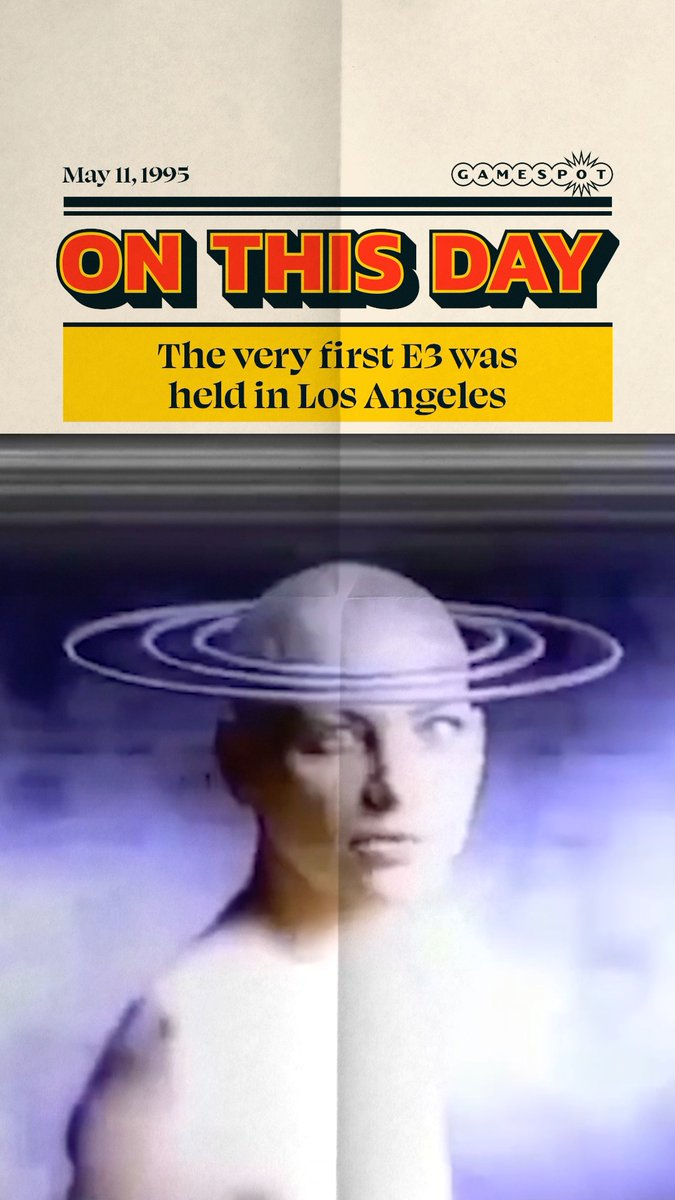 30 years ago today was the first day of the first E3.