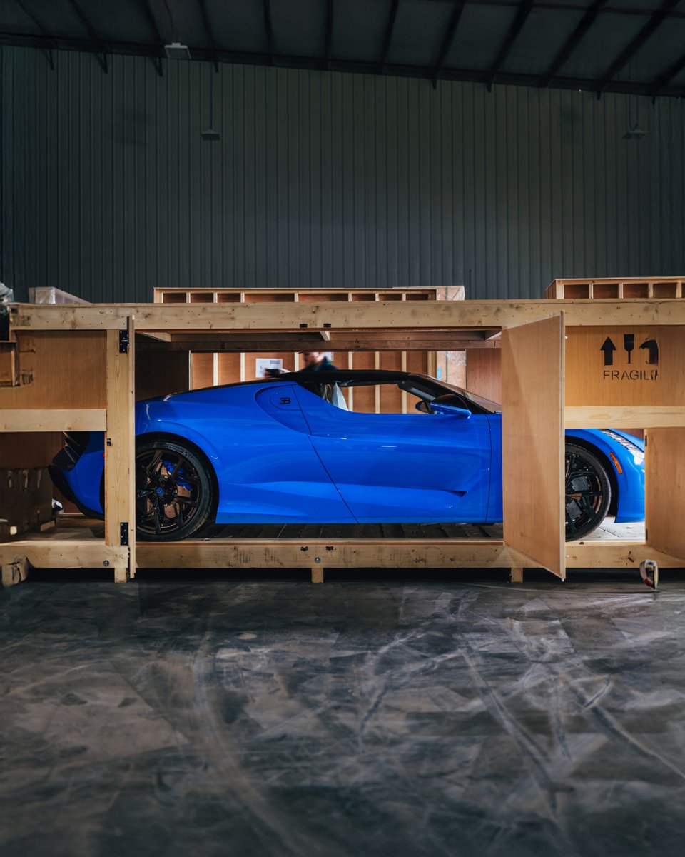Unveiling, elevated. The W16 MISTRAL reflects elegance and power – an icon poised to captivate the world. #BUGATTI #BUGATTIMistral #W16MISTRAL –
