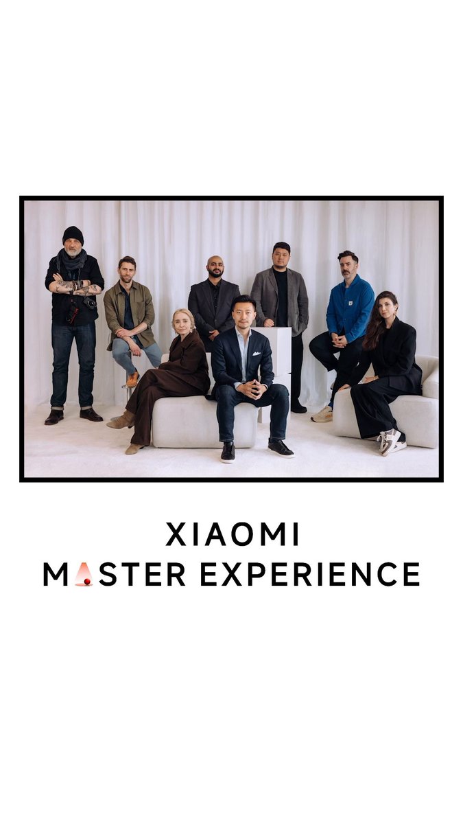 Behind every great shot is a mastermind! Meet the masters at #XiaomiMasterExperience, a gathering of photography legends! 🎞️