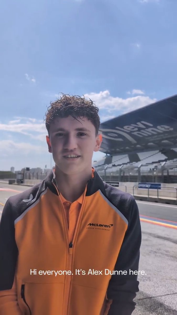 A day to remember 🥹 Development driver, Alex Dunne, chats through his first-ever experience in an F1 car 🤩 #McLaren