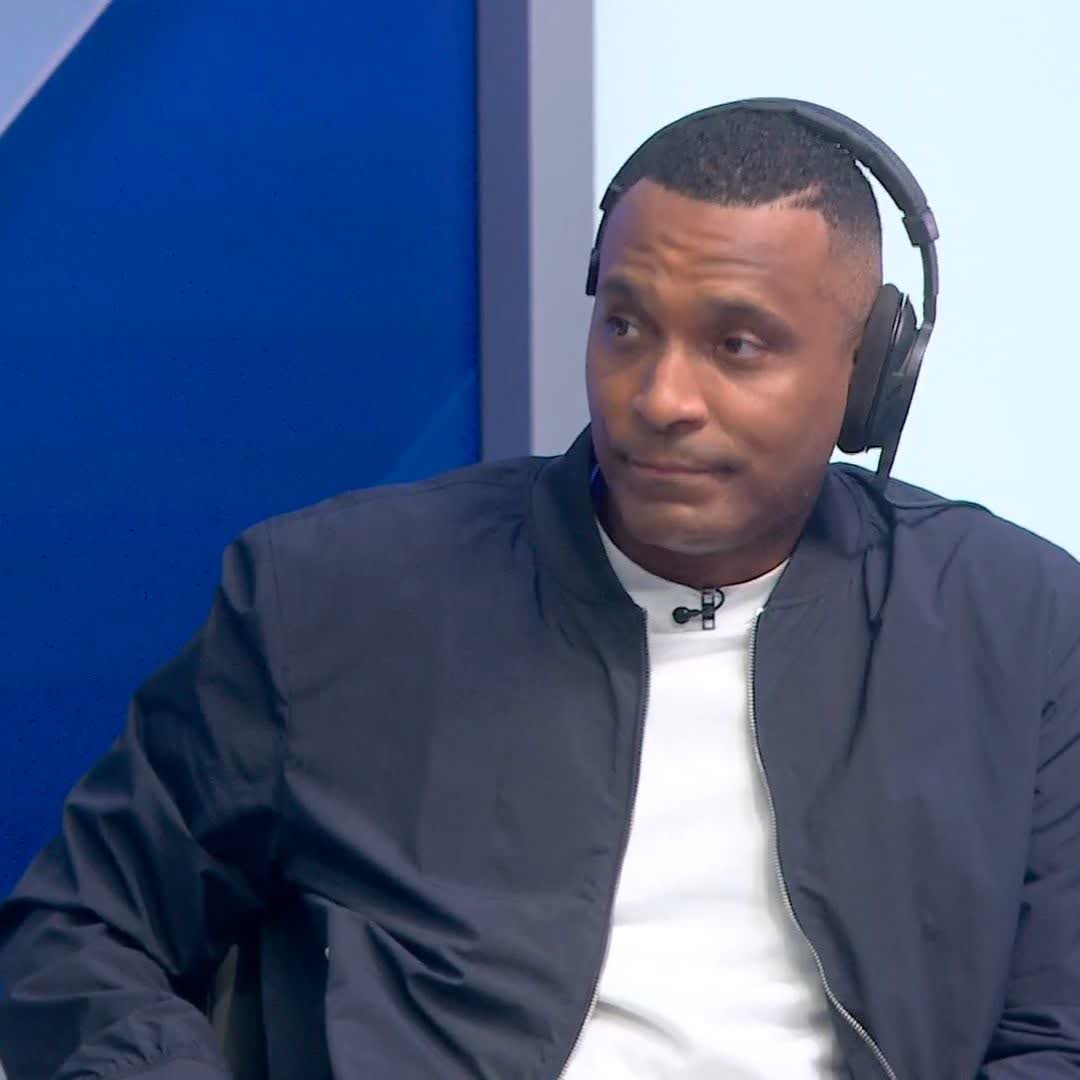 "Spurs have been so poor, it's ridiculous" ⚪ After two disallowed goals, Eberechi Eze scores on the stroke of half-time to put Crystal Palace ahead 🚨