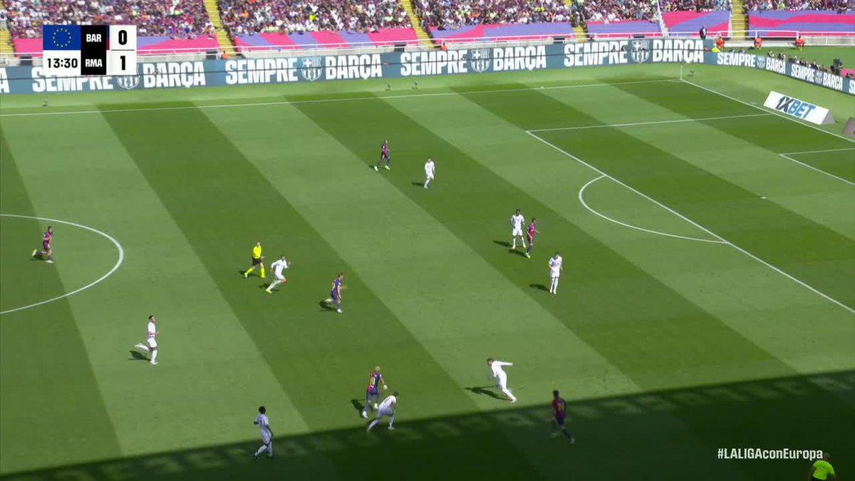 VINI TO MBAPPÉ AND REAL MADRID LEAD 2-0 INSIDE 14 MINUTES IN ELCLÁSICO!!! MBAPPÉ WITH A BRACE ALREADY 🔥