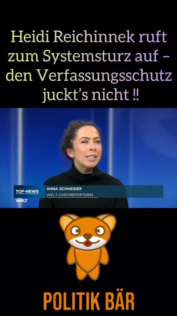 Man stelle sich vor, die AfD würden Ähnliches von sich geben. Ich bin überzeugt, dass die größte und schlimmste Gefahr für den Staat und Gesellschaft von den Linken ausgeht. Man muss nur an die Aussage über Milliardäre vor Augen haben …