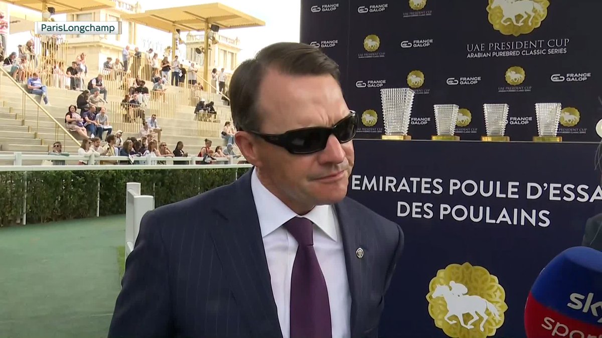"We think he's probably going to be a St James's Palace horse" Aidan O'Brien reacts to winning the French 2,000 Guineas with Henri Matisse...