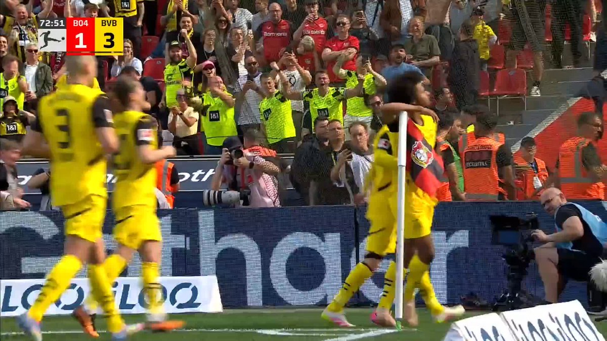 What a finish from Dortmund's Karim Adeyemi! 🔥
