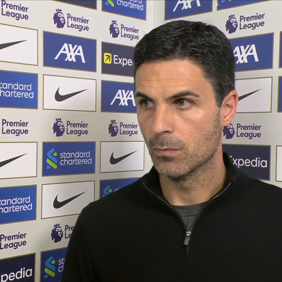 Mikel Arteta says Declan Rice will miss the game against Liverpool due to injury ❌